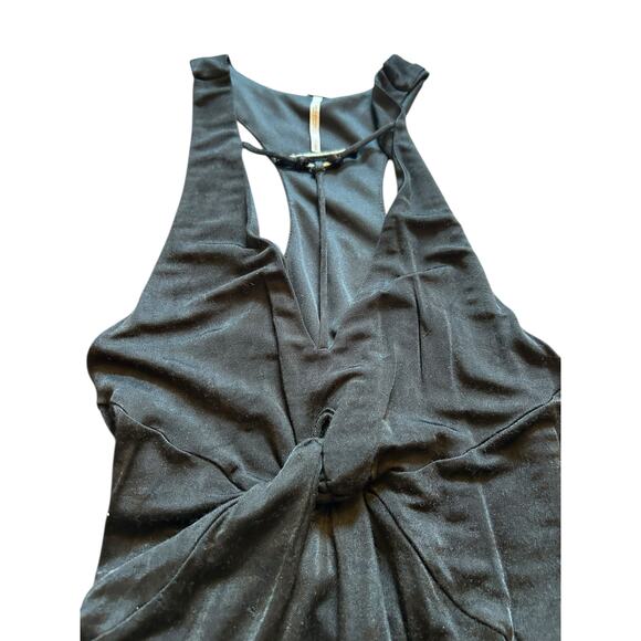 Free People - Sin City Black Knot Dress - Size S - Picture 8 of 15